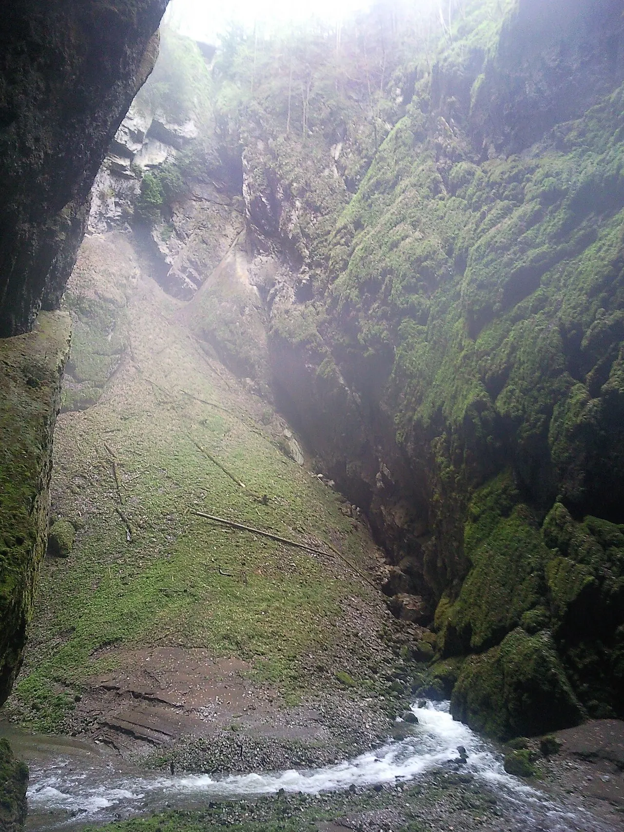 De Macocha-kloof in het Moravisch Karst