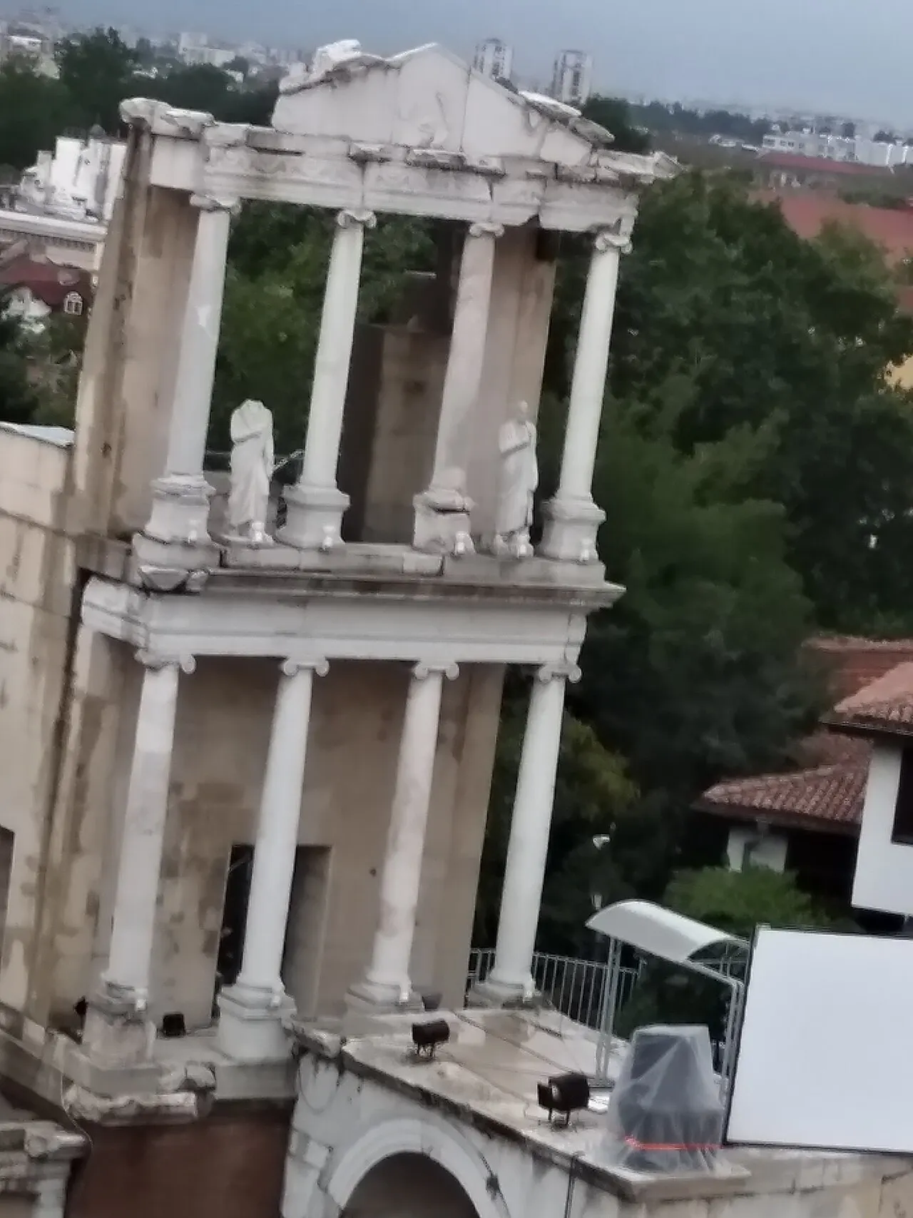 Het Romeins theater van Plovdiv
